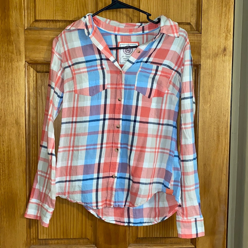 Authentic American Heritage Flannel Shirt Blouse